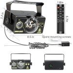 Sound Activated RGB DJ Disco Party Lights