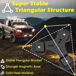 Heavy-Duty Magnetic Light Bar Mounts - 2 Pack