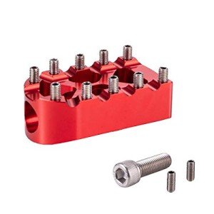 Hopider Motorcycle Gear Shifter Peg - Anti-Skid Red