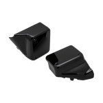 Honda Shadow VT750 Battery Fairing Covers - Glossy Black
