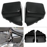 Honda Shadow VT750 Battery Fairing Covers - Glossy Black