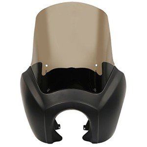 Matte Black Front Fairing Kit with Windshield