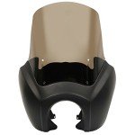 Matte Black Front Fairing Kit with Windshield