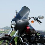 Matte Black Front Fairing Kit with Windshield
