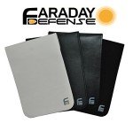 White PU Leather RFID Signal Blocker Phone Case