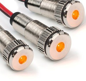 3-Pack LED Indicator Dash Bulbs for Cars