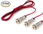 3-Pack LED Indicator Dash Bulbs for Cars