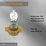 DTGGSBUS PSX24W Halogen Headlight Bulb Set