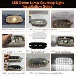 LED Dome Light Cover for Dodge Ram & Jeep