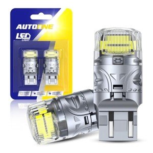 AUTOONE 7443 LED Bulbs - Super Bright White, 2-Pack