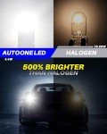 AUTOONE 7443 LED Bulbs - Super Bright White, 2-Pack
