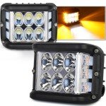 4" Dual Function LED Pod Lights for Off-Road