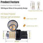 iBrightstar Amber 7443 LED Turn Signal Bulbs - 2 Pack