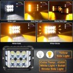 4" Dual Function LED Pod Lights for Off-Road