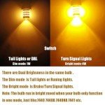iBrightstar Amber 7443 LED Turn Signal Bulbs - 2 Pack