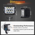 4" Dual Function LED Pod Lights for Off-Road