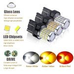 iBrightstar Amber 7443 LED Turn Signal Bulbs - 2 Pack