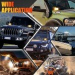 4" Dual Function LED Pod Lights for Off-Road
