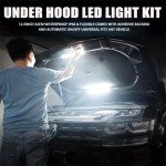 HIPOPY 12V Under Hood LED Work Light Kit