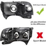 Dodge Ram Headlight Assembly with Bulbs & Corners