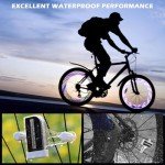 Rechargeable LED Bike Wheel Lights - 30 Patterns