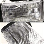Dodge Ram Headlight Assembly with Bulbs & Corners