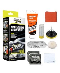 Car Headlight Restoration Kit for Clear Lenses