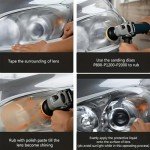 Car Headlight Restoration Kit for Clear Lenses
