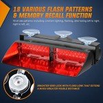 Nilight Emergency Strobe Lights for Vehicle Safety