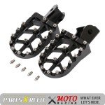 Wider CNC Motorcycle Footpegs for Electric Bikes