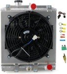 CoolingSnow Aluminum Radiator Kit for Honda Civic