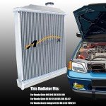 CoolingSnow Aluminum Radiator Kit for Honda Civic