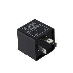 GLOFE 3-Pin 12V Electronic Flasher Relay for LEDs
