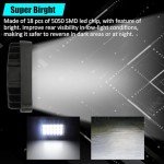 Bright LED Backup Lights for Polaris Ranger 1000