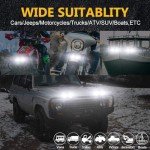 EJ’s 6-Inch LED Light Pods for Off-Road Use