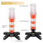 Nilight LED Emergency Car Kit with Strobe Lights