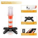 Nilight LED Emergency Car Kit with Strobe Lights