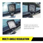 Adjustable LED Work Light Mounting Bracket Set