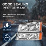 Chevy Avalanche & Silverado Headlight Assembly