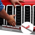 2024 Jeep Wrangler 4xe Headlight Cover & Grille Inserts