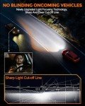 GloDrv 2025 H11 Fog Light Bulbs - 24000lm 800% Brightness