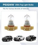 PSX24W 4300K Fog Light Bulbs - 2 Pack