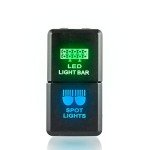 Dual Push LED Backlight Switch for Toyota Vehicles