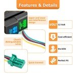 Dual Push LED Backlight Switch for Toyota Vehicles