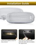 Clear Dome Light Cover for Dodge & Jeep