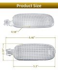Clear Dome Light Cover for Dodge & Jeep