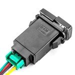 Dual Push LED Backlight Switch for Toyota Vehicles