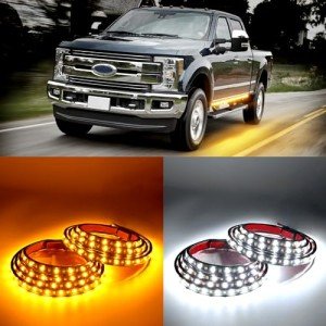 GOOACC 60 Inch LED Running Board Light Kit