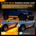 GOOACC 60 Inch LED Running Board Light Kit