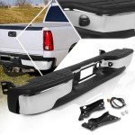 Chrome Rear Step Bumper for Chevy Silverado/Sierra